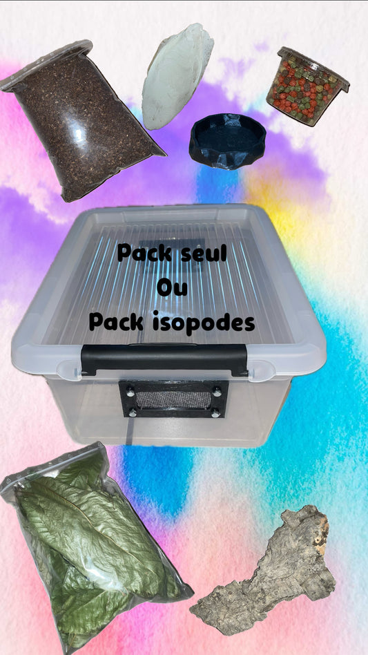 Pack cloportes / isopodes